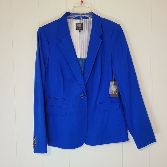 Vince Camuto Jackets & Blazers - Vince Camuto NWT Cobalt Blue Blazer Size 14